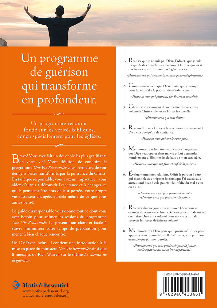 Image #1 du produit Une Vie Renouvelée - Guide du responsable